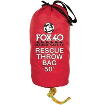 Fox 40 | Throw Bag 50&#39; (15 meters) | Marine Rescue Safety Alert | Best V... - £19.65 GBP