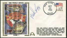 WADE BOGGS SIGNED GATEWAY STAMP CACHET 1986 POSTMARK WORLD SERIES GAME 1... - €58,71 EUR