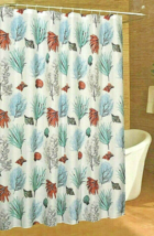 Caribbean Joe Fabric Shower Curtain Isle Beach Summer House Tropical Coastal - £30.28 GBP