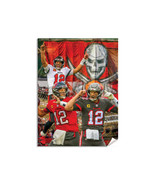 Tom Brady QB Quarterback Tampa Bay Buccaneers Bucs NFL Football Art Prin... - $34.67 CAD+