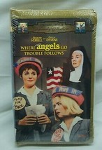 Where Angels Go, Trouble Follows Vhs Video Clamshell New Shrinkwrap 1996 - £14.39 GBP