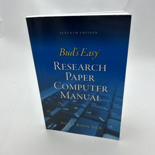ud&#39;s Easy Research Paper Computer Manual 7th Edition - $9.20