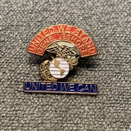 NEW VFW United We Stand United We Can  Lapel Pin KG JD Veterans Foreign ... - $9.90