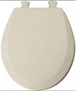 Mayfair 41EC-006 Round Toilet Seat Wood Bone &quot;Cameron&quot; Enameled Wood Rou... - £14.28 GBP