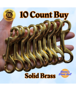 3 5/8&quot; Marine Grade solid brass snap hook. - $23.36