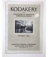 KODAKERY October 1920 Magazine for Amateur Photographers E. KODAK ROCHES... - $8.00