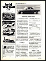 1977 Magazine Spec &amp; Test Sheet with Photo - Mercedes Benz 280CE A6 - $69.32 MXN