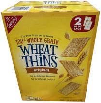 Nabisco Wheat Thins Original Crackers (20 Ounce Bags 2 Count) - £21.53 GBP