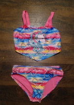 NWT Unicorn Heart Bikini Tankini Wonder Nation Girls XL 14-16 Swimsuit - £4.87 GBP