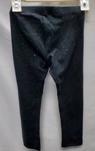 Toddler Girls' 3T Sparkle Leggings Cat & Jack Black Stretchy Cotton-Spandex image 2
