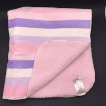 Koala Baby Blanket Stripe Purple Pink Sherpa Babies R Us BabiesRUs - £23.56 GBP
