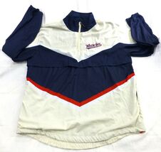 Chicago White Sox Quarter Zip Jacket Windbreaker Tri Color Chevron Xfini... - $317.14 MXN