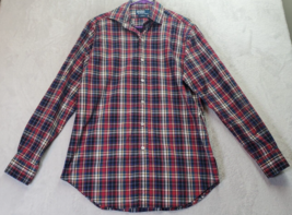 Polo by Ralph Lauren Regent Shirt Men Medium Multi Plaid Classic Fit But... - $15.67