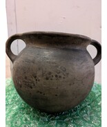 American Indian Mid West Woodland Period large clay vessel  - $60,467.69 MXN