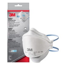 3M Aura N95 Particulate Respirator 9205+, White, 3 Disposable Particulate - $196.59 MXN