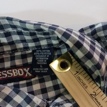 Pressbox Auburn Tigers Men’s Button Down Checkered Plaid Long Sleeved Shirt L image 4