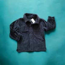 Baby Gap Boys Navy Blue Button Down Corduroy LS Shirt Jacket Size 3 Year... - $16.78