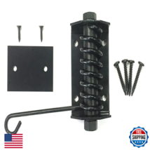 Gate Shut - Flat Gate Closer Powder Coated Self Closing Adjustable Gate ... - $82.76
