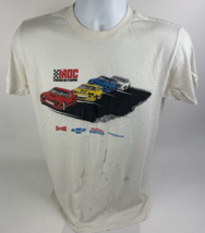 Vintage 1988 IROC N Roll Chevrolet Camaro Racing T-Shirt White Size Smal... - $49.49