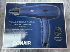 New - Conair Velvet Touch Dryer 1875 Watts - $29.58