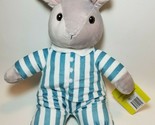 Goodnight Moon Bunny Rabbit in Striped Pajamas Plush 15&quot; Kohls Easter Sp... - $12.82