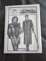 Stretch and Sew Sewing Pattern 1026 Blanket Coat Bust Size 30-46 Women Uncut FF - £9.91 GBP