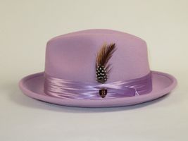 Men Bruno Capelo Hat Australian Wool Crushable Fedora Untouchable UN127 Lavender image 4