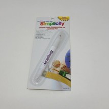 Simplicity Double Point Disappearing Ink Marking Pen Sewing Tool - $9.89