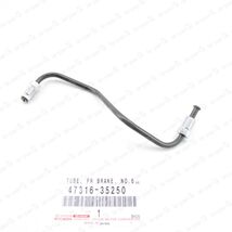 NEW GENUINE TOYOTA 96-02 4RUNNER LEFT FRONT BRAKE TUBE CALIPER TO FLEX HOSE - $17.72