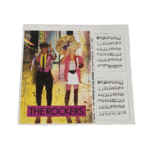 VINTAGE 1985 MATTEL BARBIE &amp; THE ROCKERS CARDBOARD SHEET MUSIC ACCESSORIES - $9.50