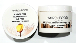 2 Pack Hair Food Mango & Aloe Curl Defining Smoothie Sulfate Paraben Free 7.6 Oz - £17.20 GBP