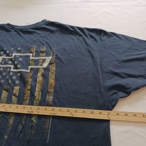 Gildan Ultra Cotton Chevrolet Men's Blue T-Shirt Short Sleeve Size 3XL image 11