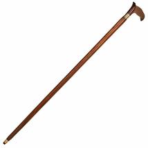 Munetoshi 36.5&quot; Handmade Sheesham Wood Gentleman Walking Cane Stick with... - £12.63 GBP