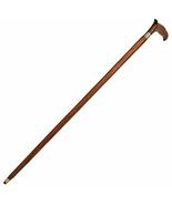 Munetoshi 36.5&quot; Handmade Sheesham Wood Gentleman Walking Cane Stick with... - £12.44 GBP