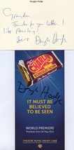 Douglas Hodge Hand Signed Premiere Film Flyer &amp; Official Autograph Card - £7.97 GBP