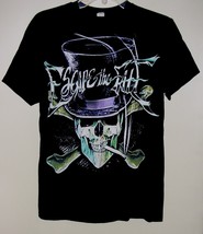 Escape The Fate Band Shirt Top Hat Skull Cross Bones Vintage Size Small - £131.58 GBP