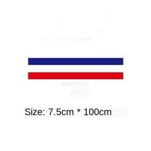 1pcs1m* 15cm Three-color Stripe Vinyl  Sticker Decal Germany Italy French Flag R - £56.40 GBP