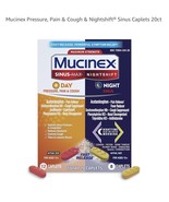 Mucinex Day And Night Sinus Max Nightshift 20 Caplets Exp 07/2026 Sealed - €12,56 EUR