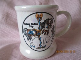 Carousel Horse on side of Silver Dollar City cup Used - £5.53 GBP