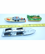 DINKY TOYS Military Boat Lot Missle and Patrol Boats + Matchbox Hovercraft - $376.98 MXN