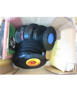 Large Lot of 45 rpm records 1940-1980&#39;s Big Hits Oldies Rock &amp; Roll Disco - $277.07 MXN
