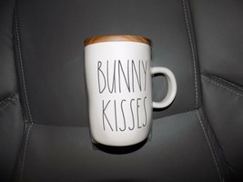 Rae Dunn By Magenta Easter Bunny Kisses Mug With Wooden Lid New - £20.37 GBP