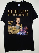 Yanni Concert T Shirt Vintage 1995 At The Acropolis Single Stitched Size... - £51.12 GBP