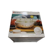 Euro Cuisine YM100 Automatic Electric Homemade Yogurt Maker with Serving... - $51.48