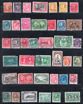 CANADA 1892-1952 Very Fine &amp; Fine Used Stamp Set #2 - £6.87 GBP