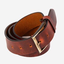 The Prime Burnt Sienna Leather Belt image 7