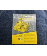 REO TRUCKS - 10 OUTSTANDING ENGINES 1940s 50s Brochure - $553.21 MXN