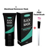 Blackhead Remover Face Cleansing Black Peel-off Charcoal Mask Plus Facia... - £5.88 GBP