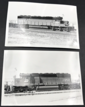 2 Diff ngton Northern Railroad BN #7052 SD40-2 Electromotive Photo Aurora IL - $14.89