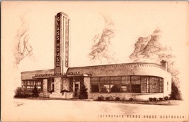 Vtg Postcard Interstate Glass House Restaurants, Lincoln and Touhy Ave. Chicago - £4.38 GBP